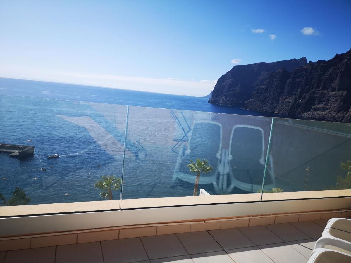 Luxury Apt. With Stunning Sea View Acantilado de los Gigantes Esterno foto