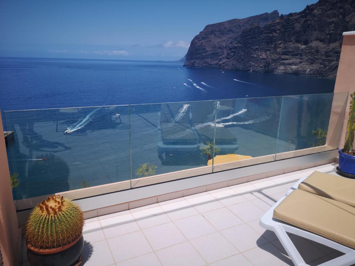Luxury Apt. With Stunning Sea View Acantilado de los Gigantes Esterno foto