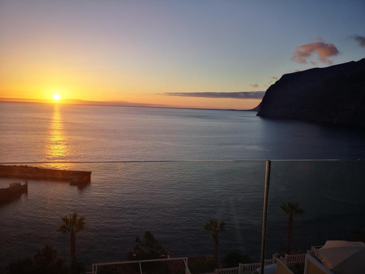 Luxury Apt. With Stunning Sea View Acantilado de los Gigantes Esterno foto