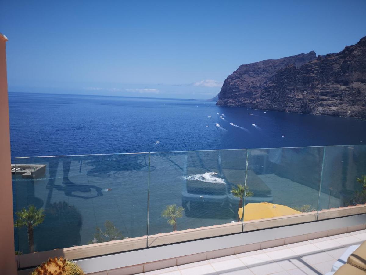 Luxury Apt. With Stunning Sea View Acantilado de los Gigantes Esterno foto
