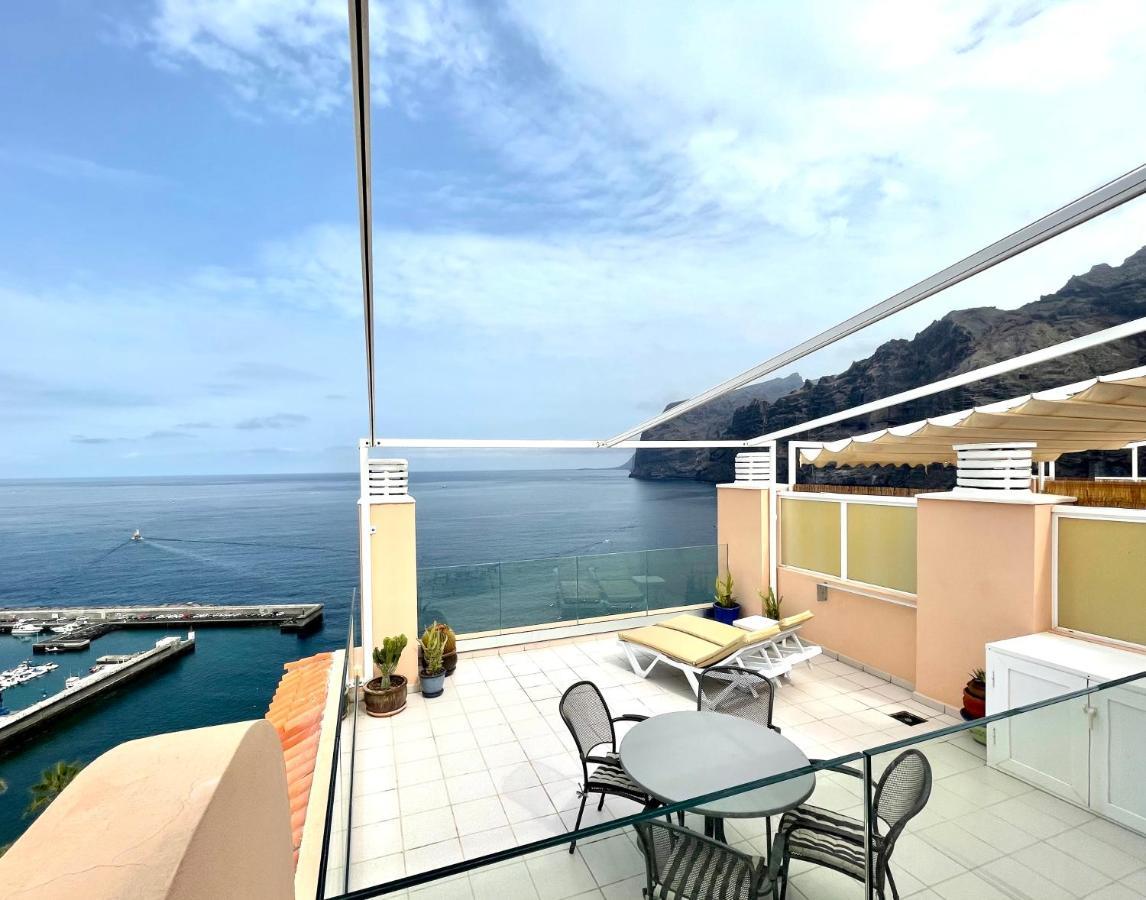 Luxury Apt. With Stunning Sea View Acantilado de los Gigantes Esterno foto