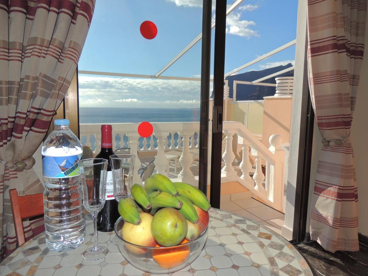 Luxury Apt. With Stunning Sea View Acantilado de los Gigantes Esterno foto